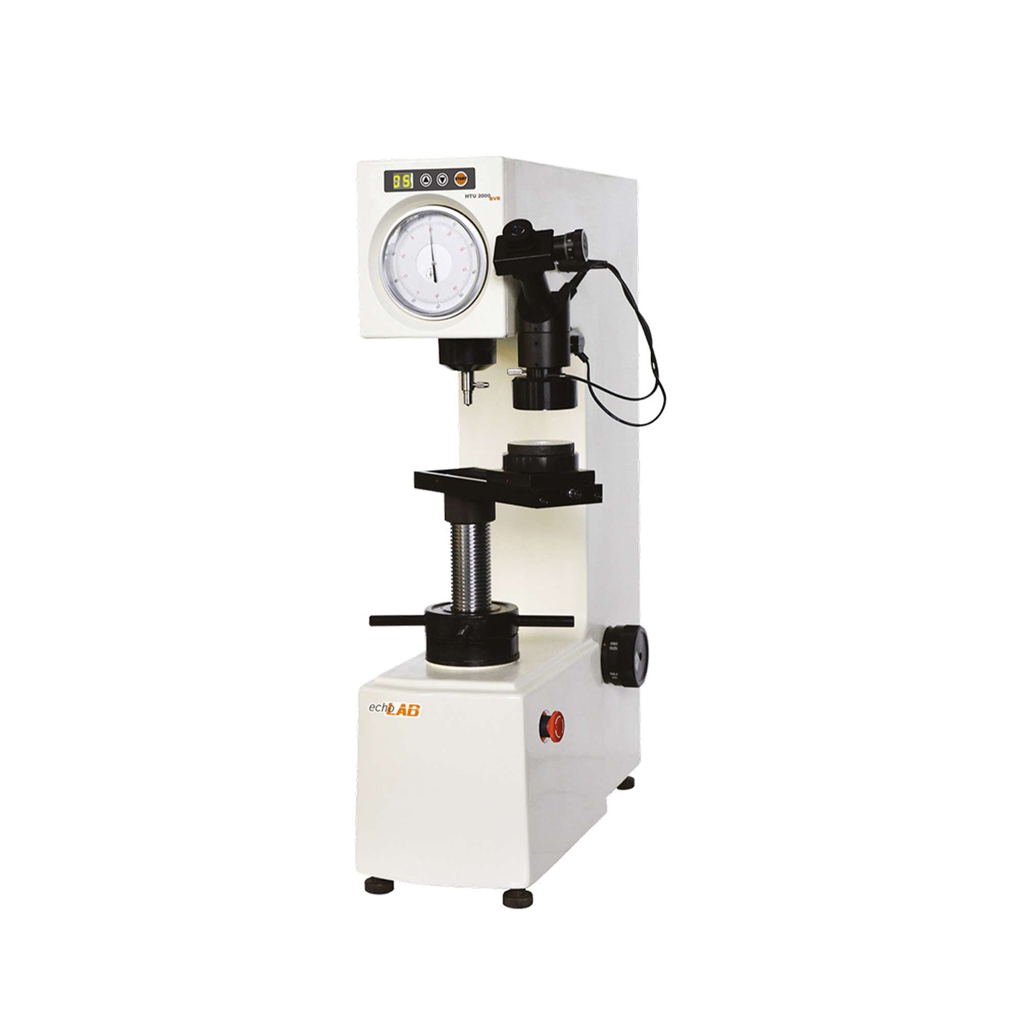 Brinell Rockwell & Vickers hardness tester multi-functional three test modes and 7 level of test forces - HTU 200BVR - echoLAB