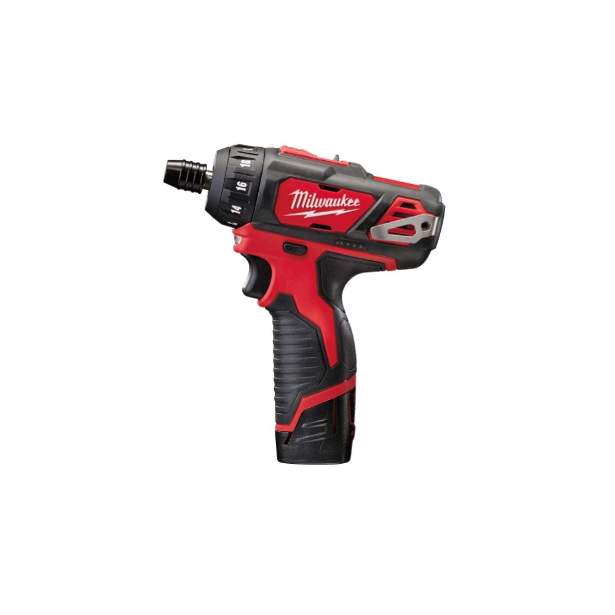 M12 screwdriver with two 2.0Ah batteries - Milwaukee 4933441900