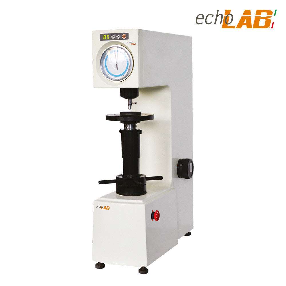 Motorized Superficial Rockwell hardness tester, high sensitivity and stability accurate tests - HTR 45M - ehcoLAB