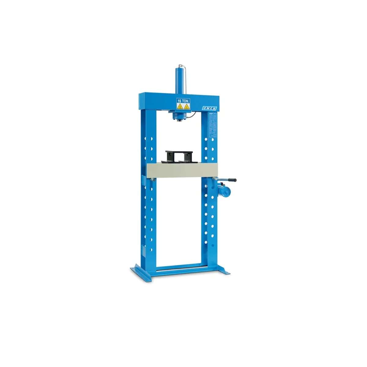 Hydraulic press with two-speed hand pump capacity 15 ton - OMCN 155