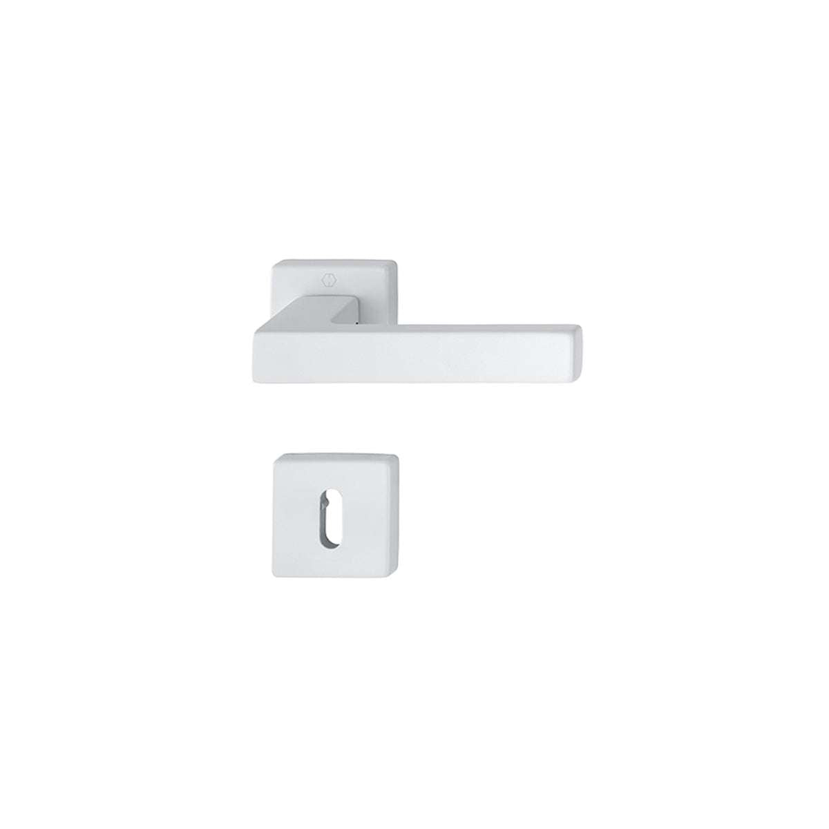 Austin handle, rosette and vent F9016M traffic white matte Hoppe 11760771