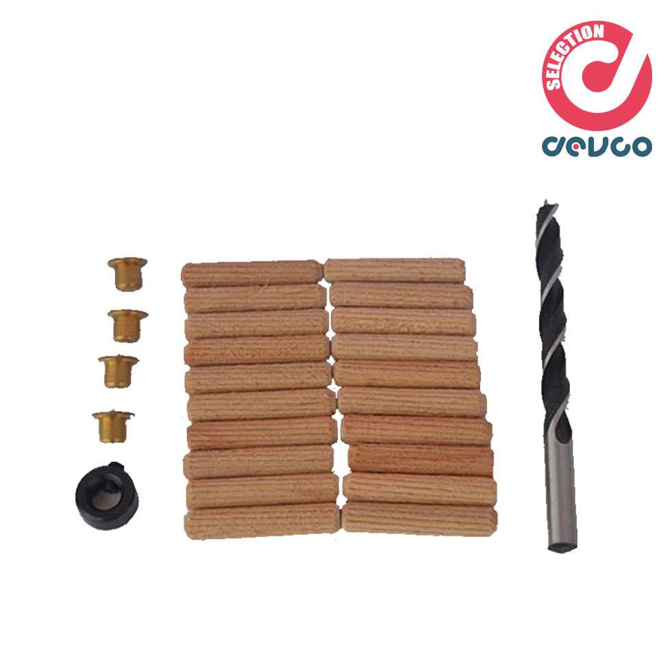 Complete assembly kit for 6mm tip pinning + bushing + dowels + plugs - Casals - E5551