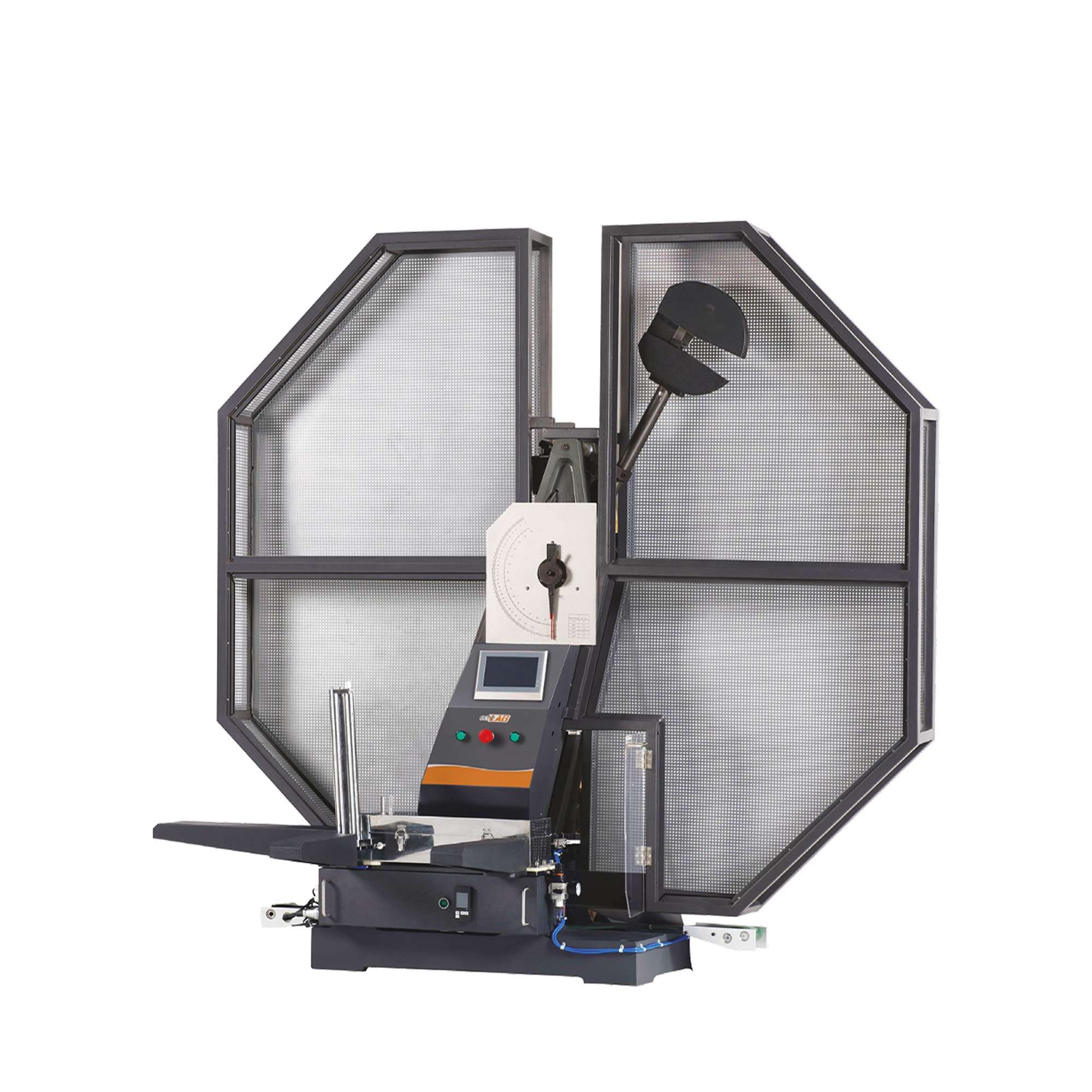 Impact Charpy testing machine or metal and other materials equipped with small friction high precision bearings - ITM-S series - echoLAB