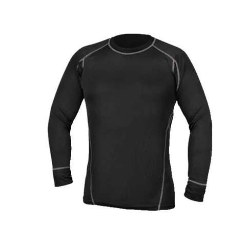 100% polyester long-sleeved technical jersey in black - 7992N Beta