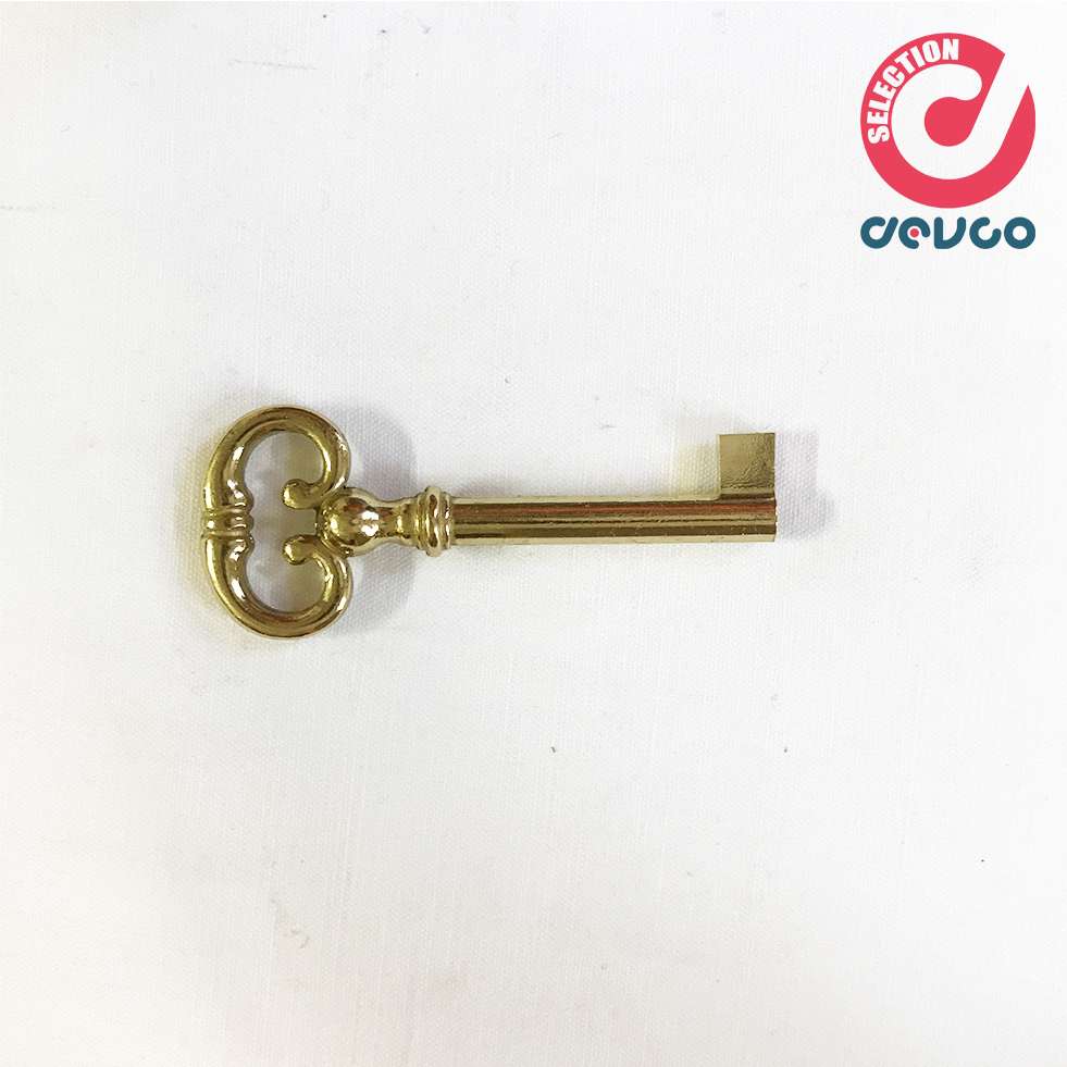 Key art 26 size 35 milling mb antique brass color - Omp Porro - 26ORO