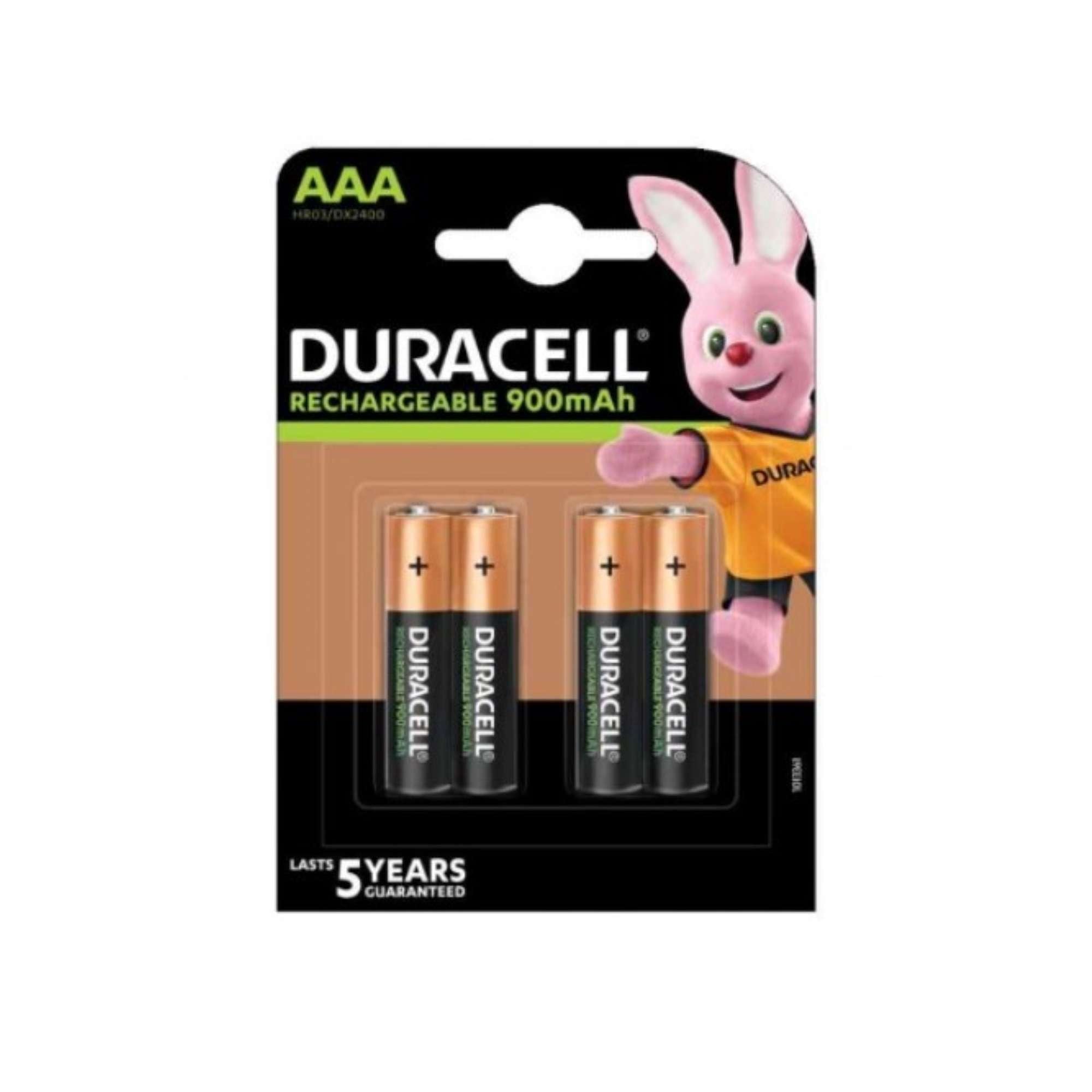 Mini rechargeable batteries, blister with 4 batteries - DURACELL AAA 4