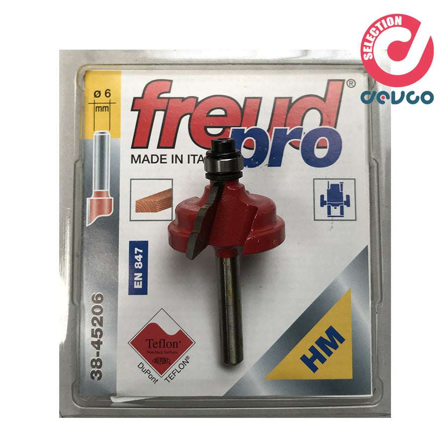Cutter 2 cutting edges for wood diameter 6  Freud - 38-45206
