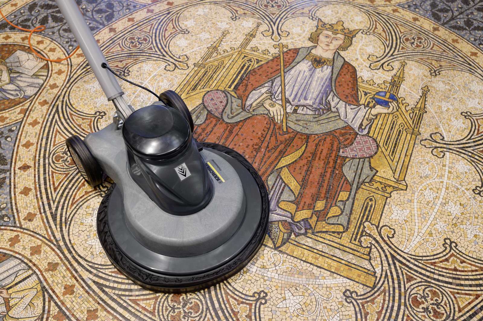 Karcher-Polishing machine BDP 50/1500C-Karcher