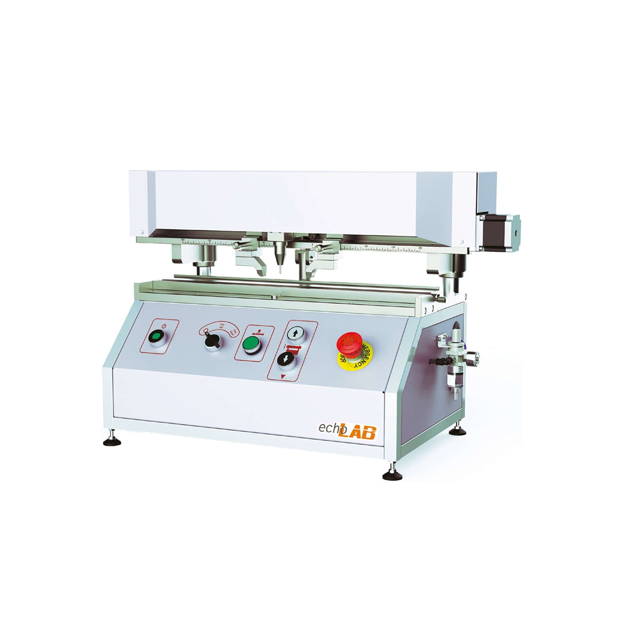 Full-automatic Gauge Length Marking Machine for metal bar, rebar, and wire rod - AMM - echoLAB