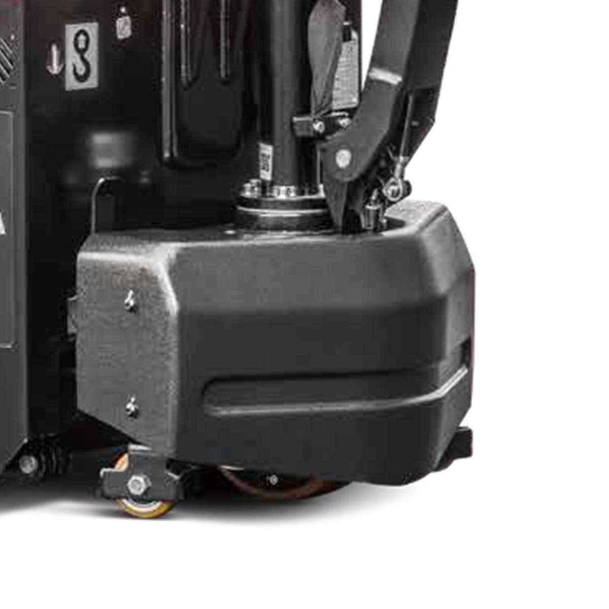 Electric pallet stacker 1500Kg battery 2x12V/65Ah ENG PRO MA SL ET15N