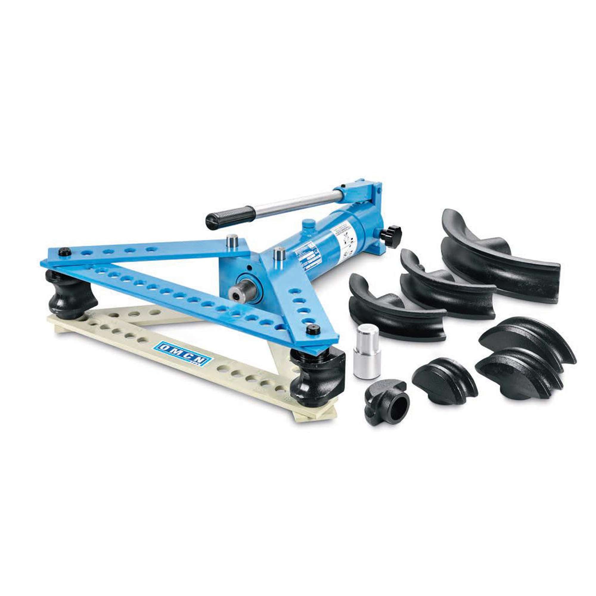 Electro-hydraulic pipe bender complete with work bench OMCN