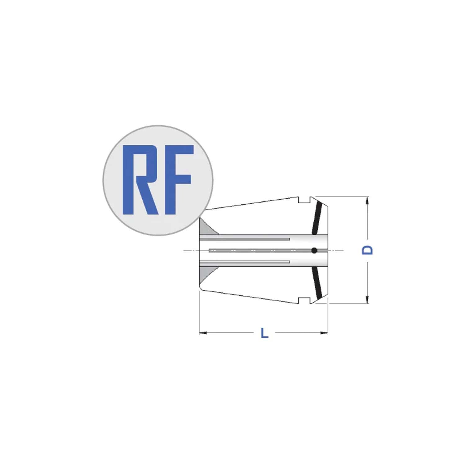 Watertight caliper ER 20 RF - Gait 0787RF (2,30-13,0)