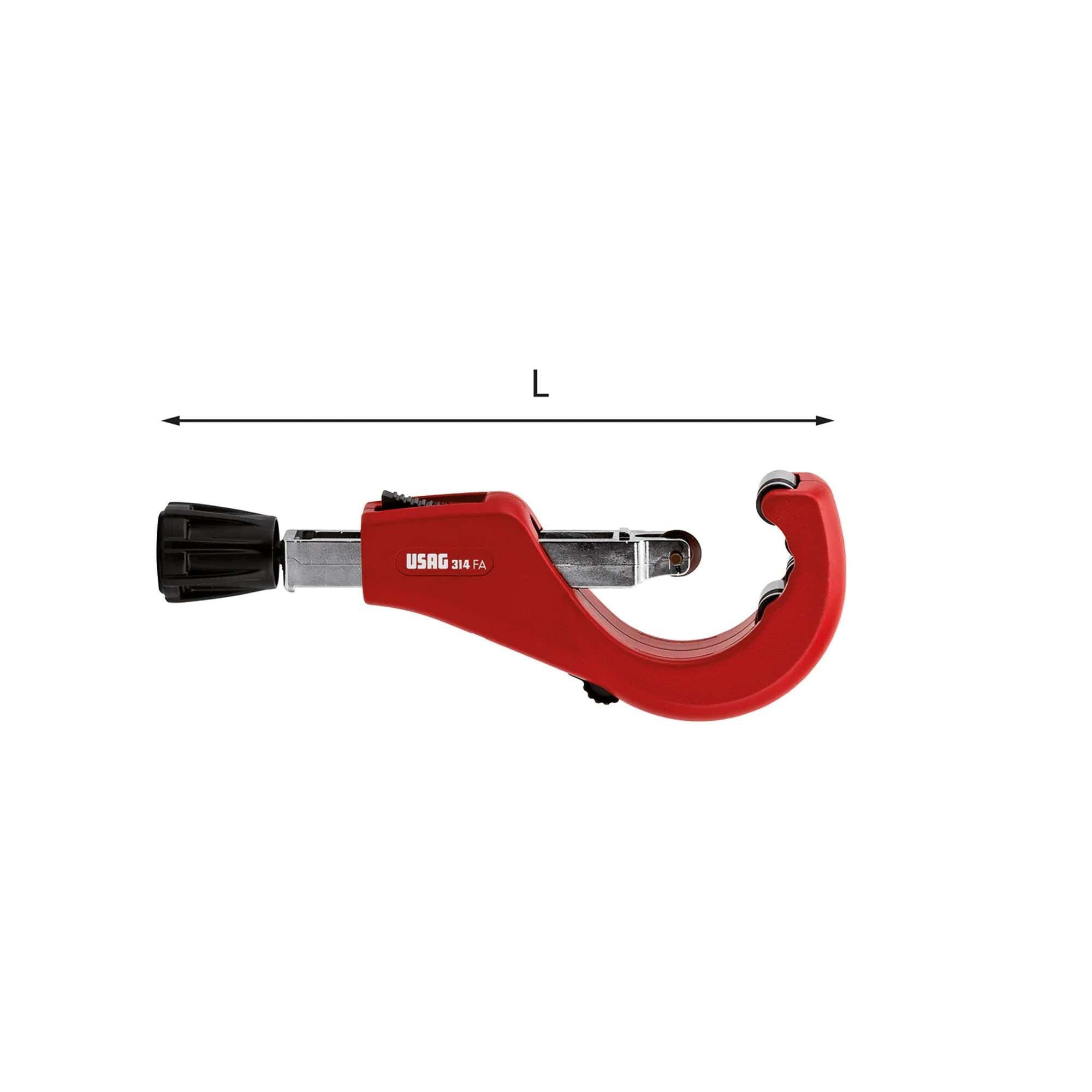 Tube pipe cutter for copper and light alloy tube  6-76mm  1/4-3" 890gr 314 FA