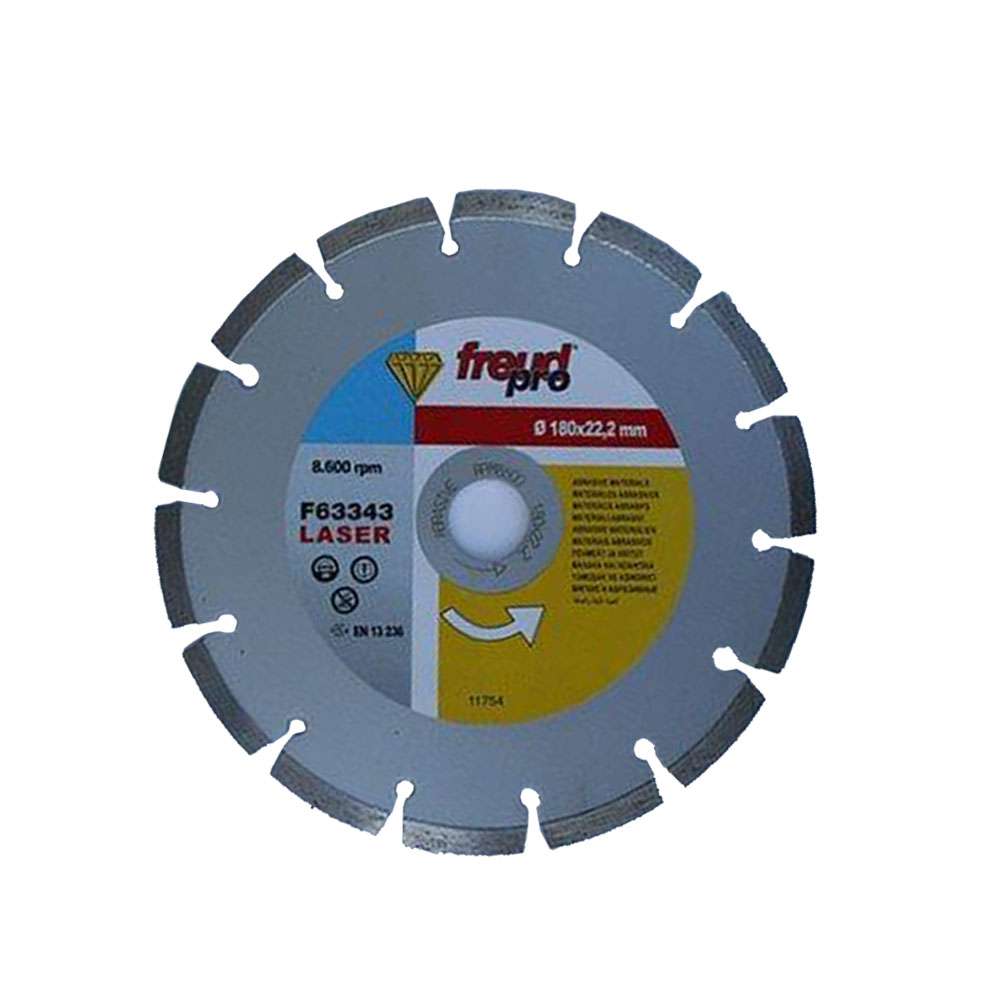 180mm sector diamond disc for abrasive materials - Freud - F63343