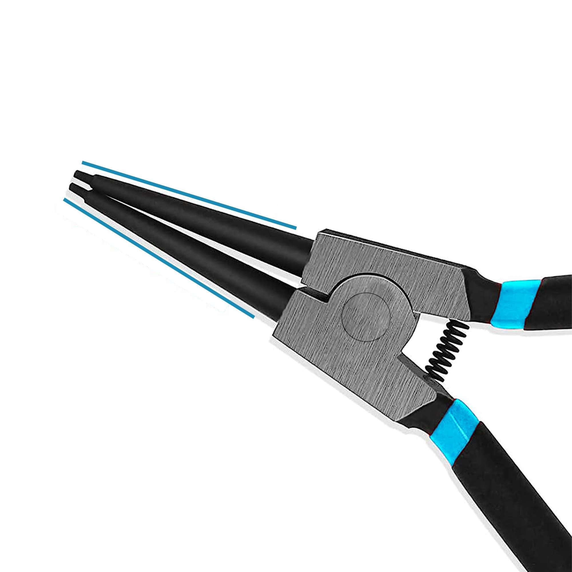 Straight nose external circlip pliers - UM 30 P0(02-06)