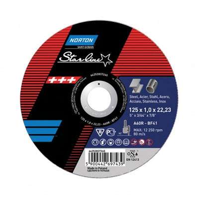 Starline Ultra Thin Cutting Disc F.41 180x1.6x22.23 - Norton