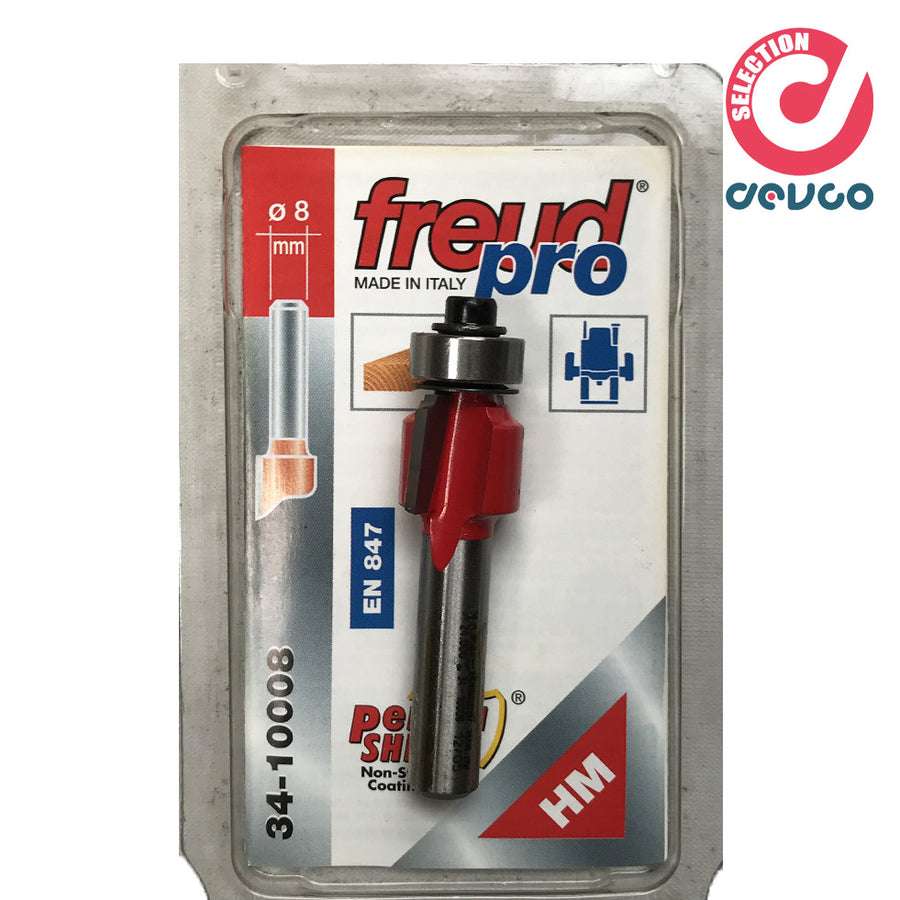 Cutter 2 cutting edges for wood diameter 8  Freud - 34-10008