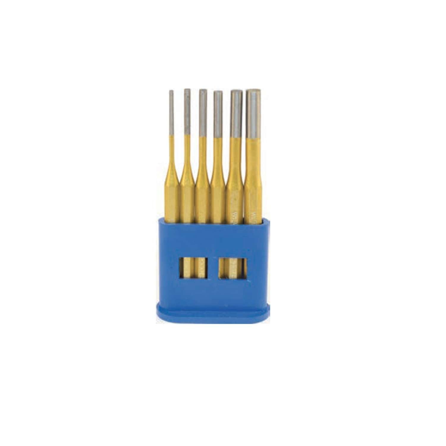 Set of 6 pin punches professional with case - UM 50 CC06 - echoENG
