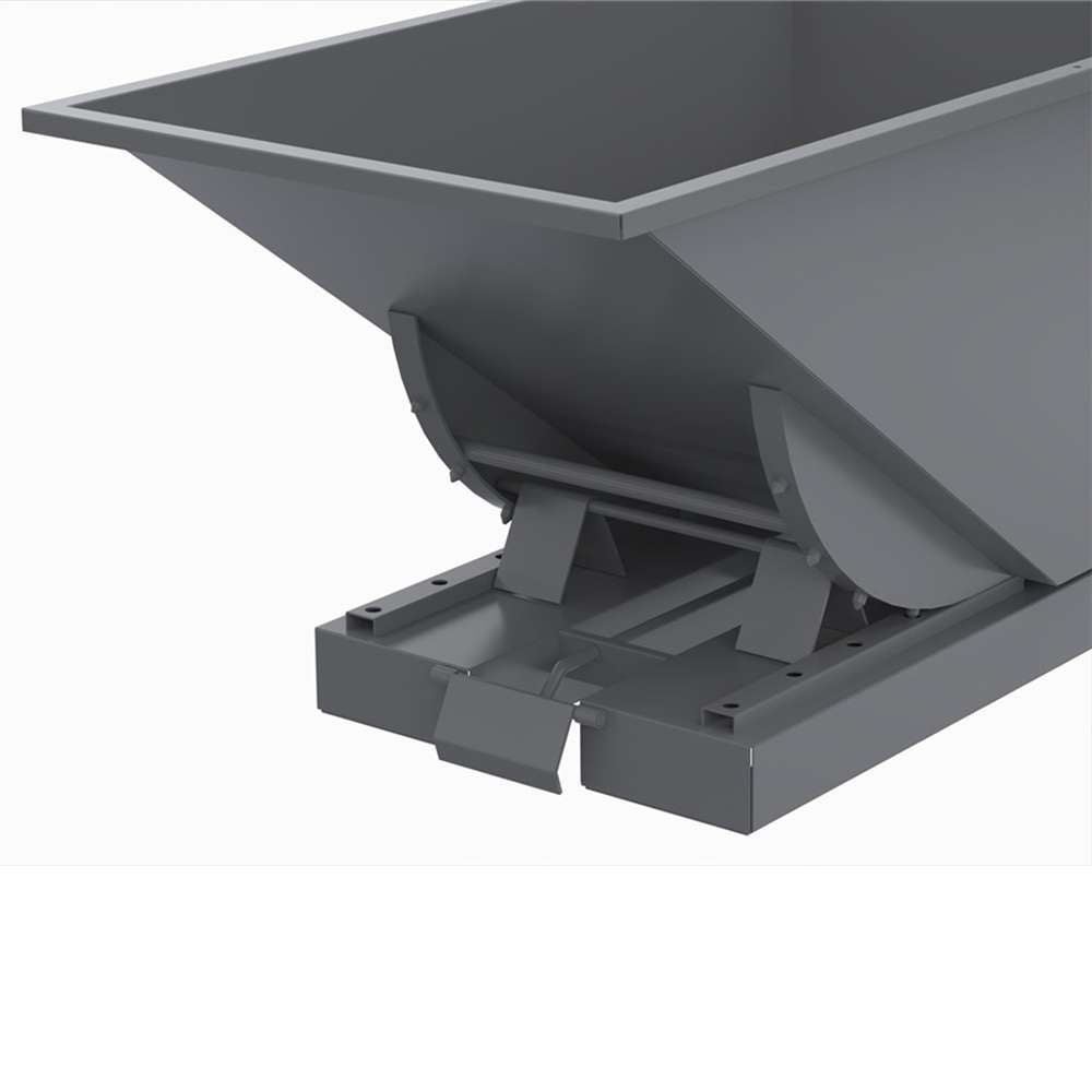 Tipping container with automatic tipping function from 150 to 3000 l-Kongamek