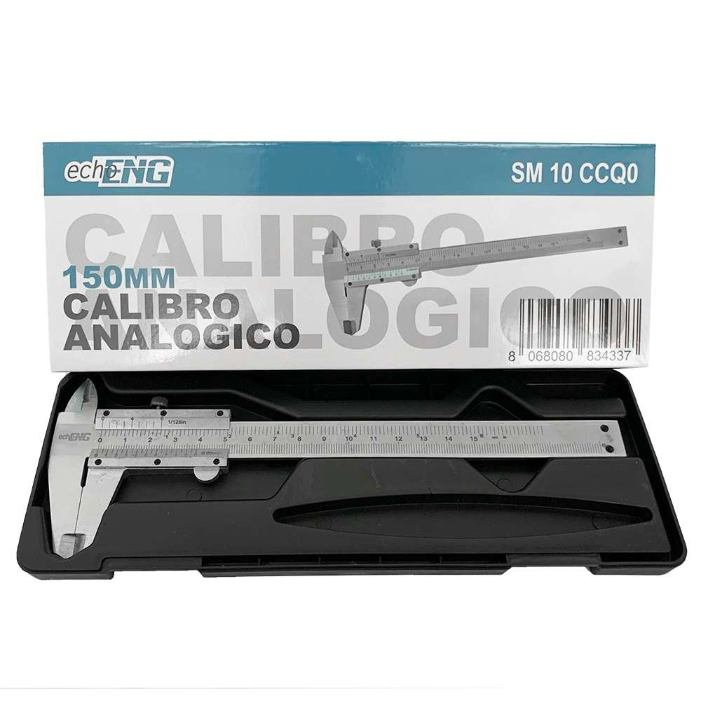 Stainless steel vernier calliper 150mm - echoENG - SM 10 CCQ0