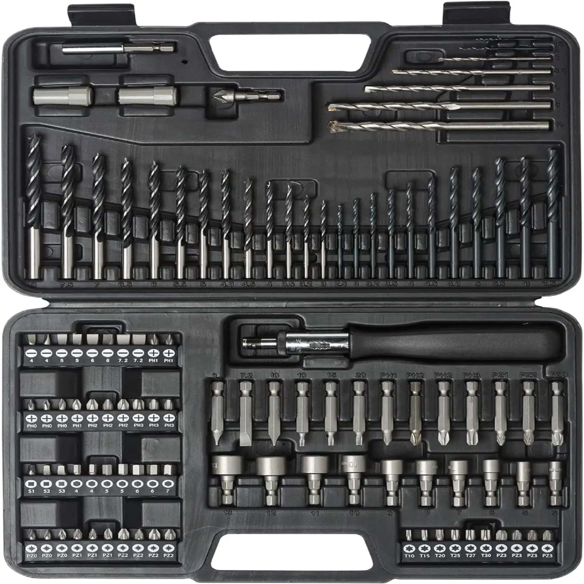 Kit 109pcs inserts and tips for screwing and drilling - DeWALT - DT0109