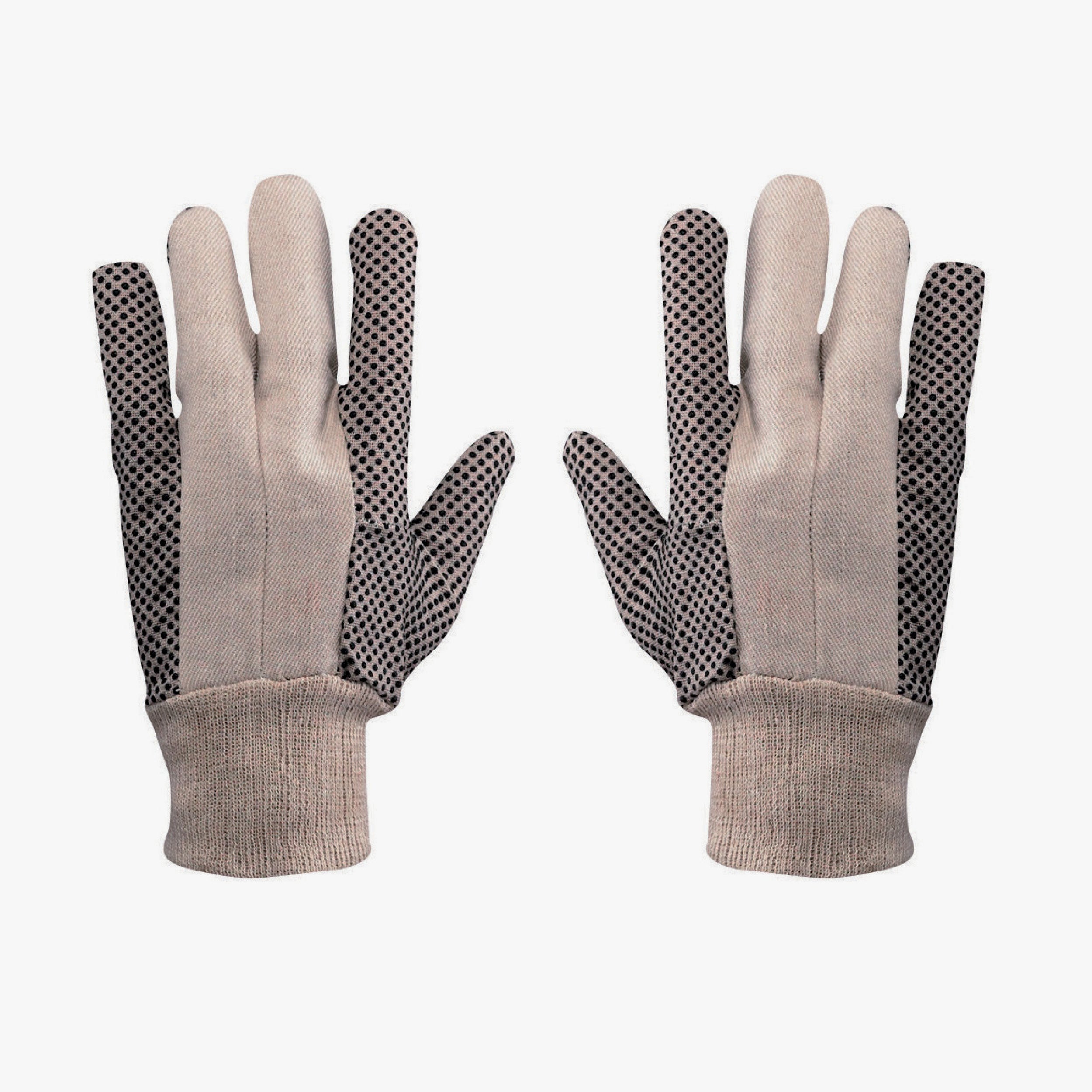Cotton glove 338041 "Polka Dot" taglia10 - 12pcs