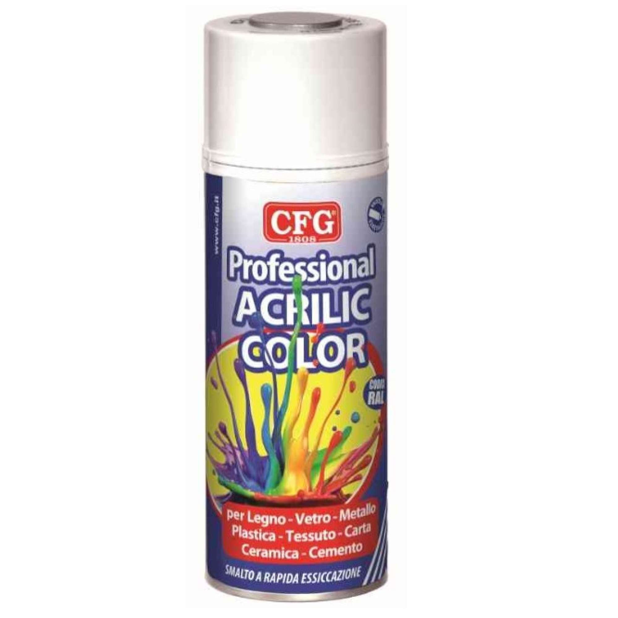 Spray acrylic enamel 400ml coloured - CFG