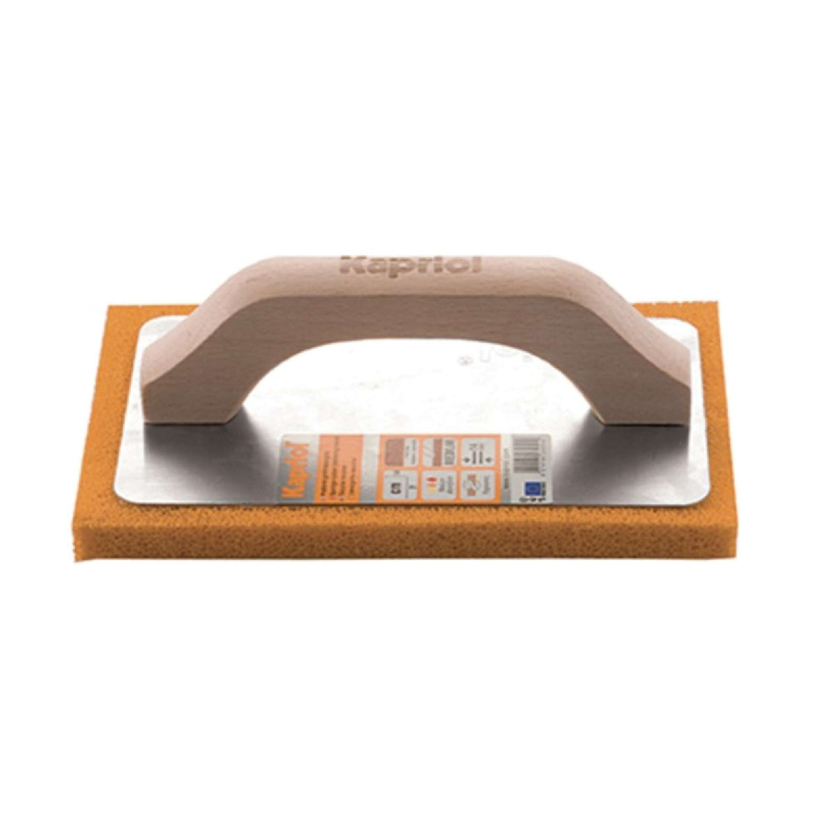 Orange rubberscratch orange wooden handle - Kapriol