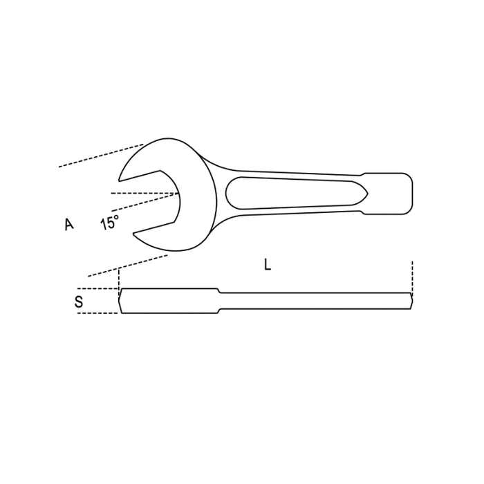 Open end slogging Wrenches - 58 Beta