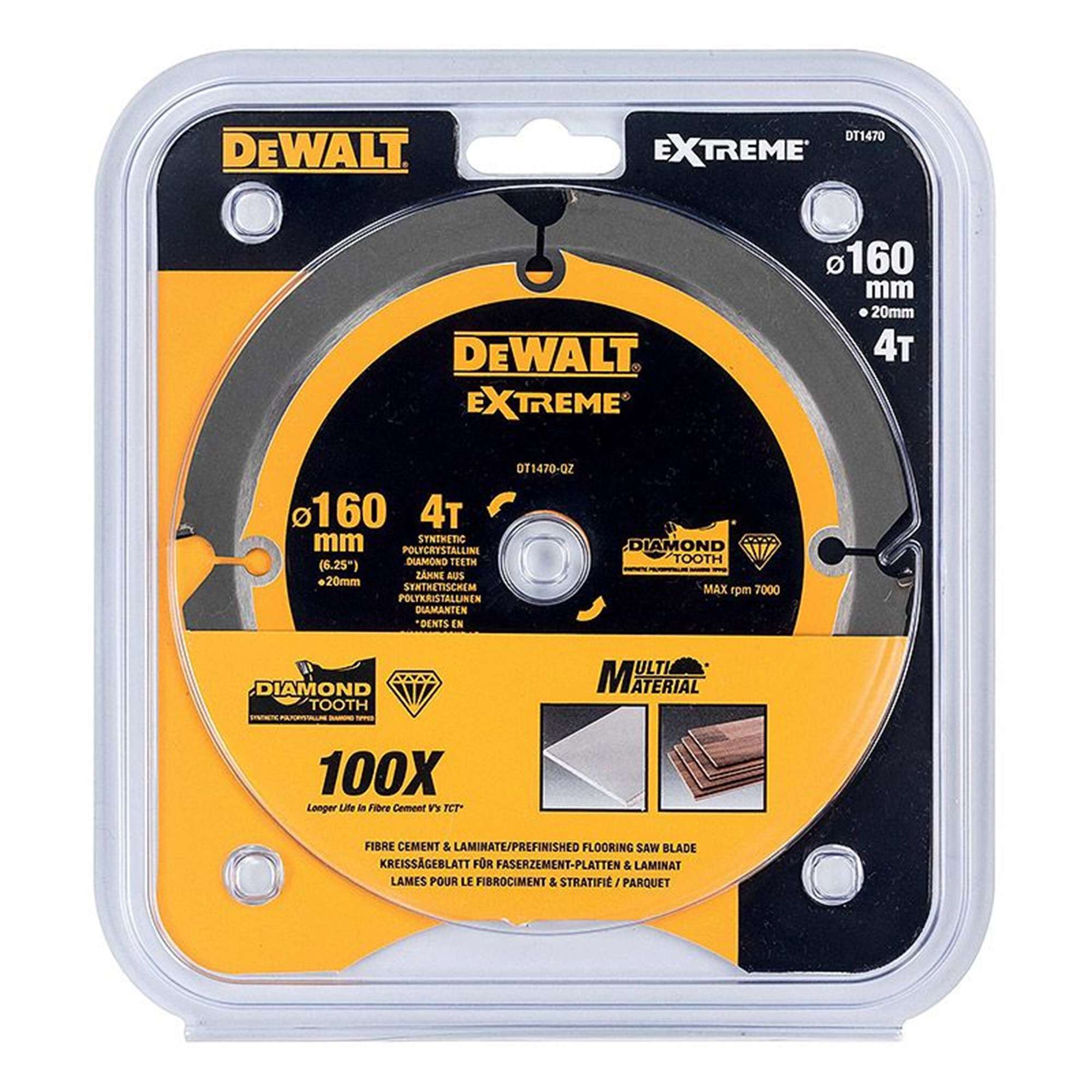 Dewalt Fibrocement Blade Dt1470-Qz
