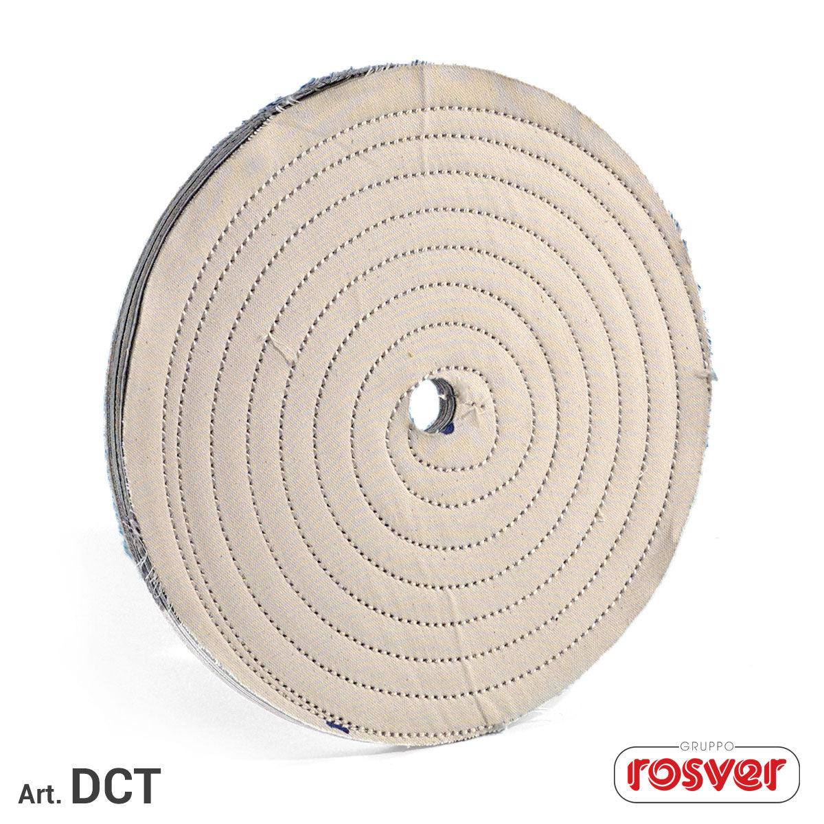 Quilted cotton discs DCT diameter 150mm hole 12mm - Rosver Conf. 1pcs