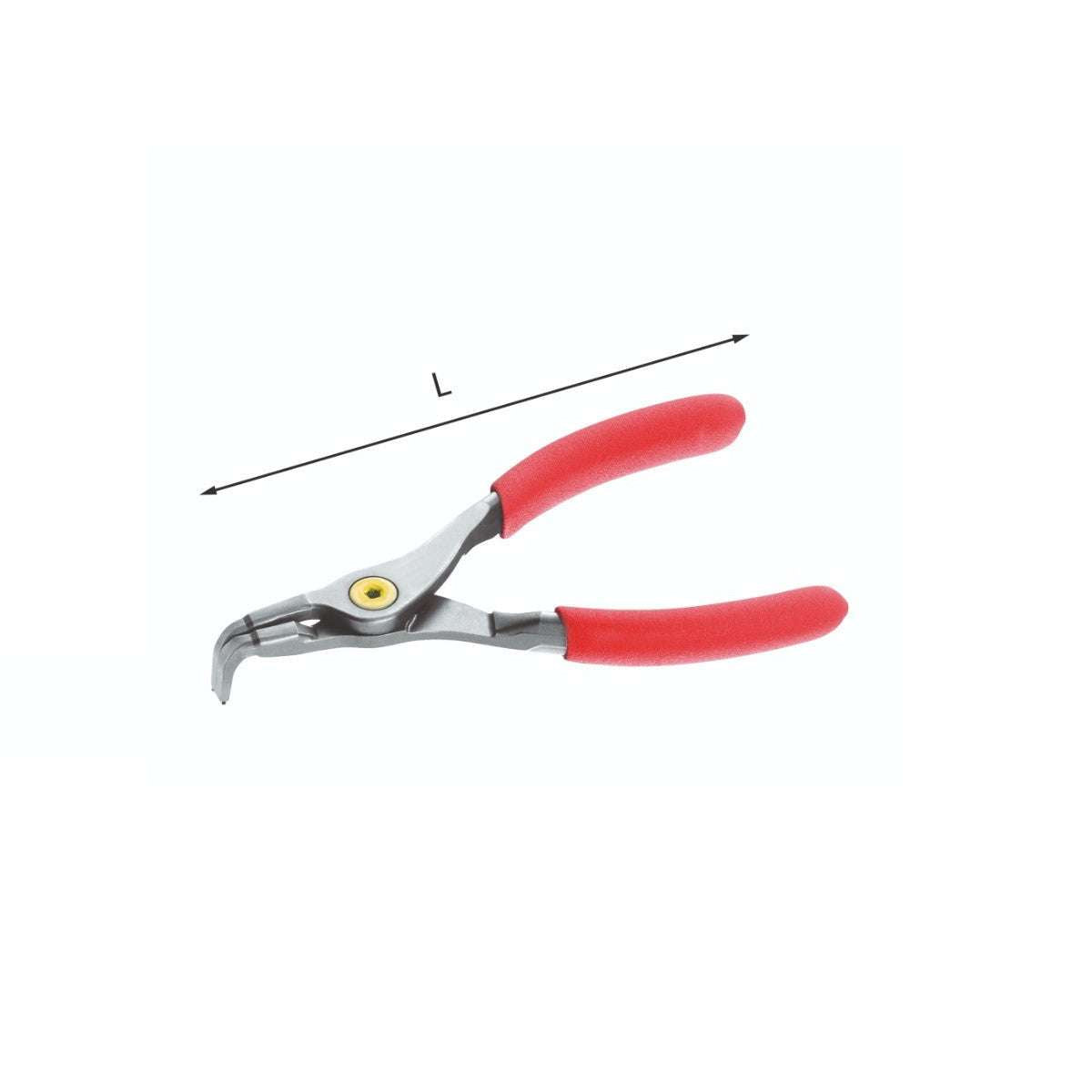 Straight nose pliers for external circlips 19-60 - Usag 128N