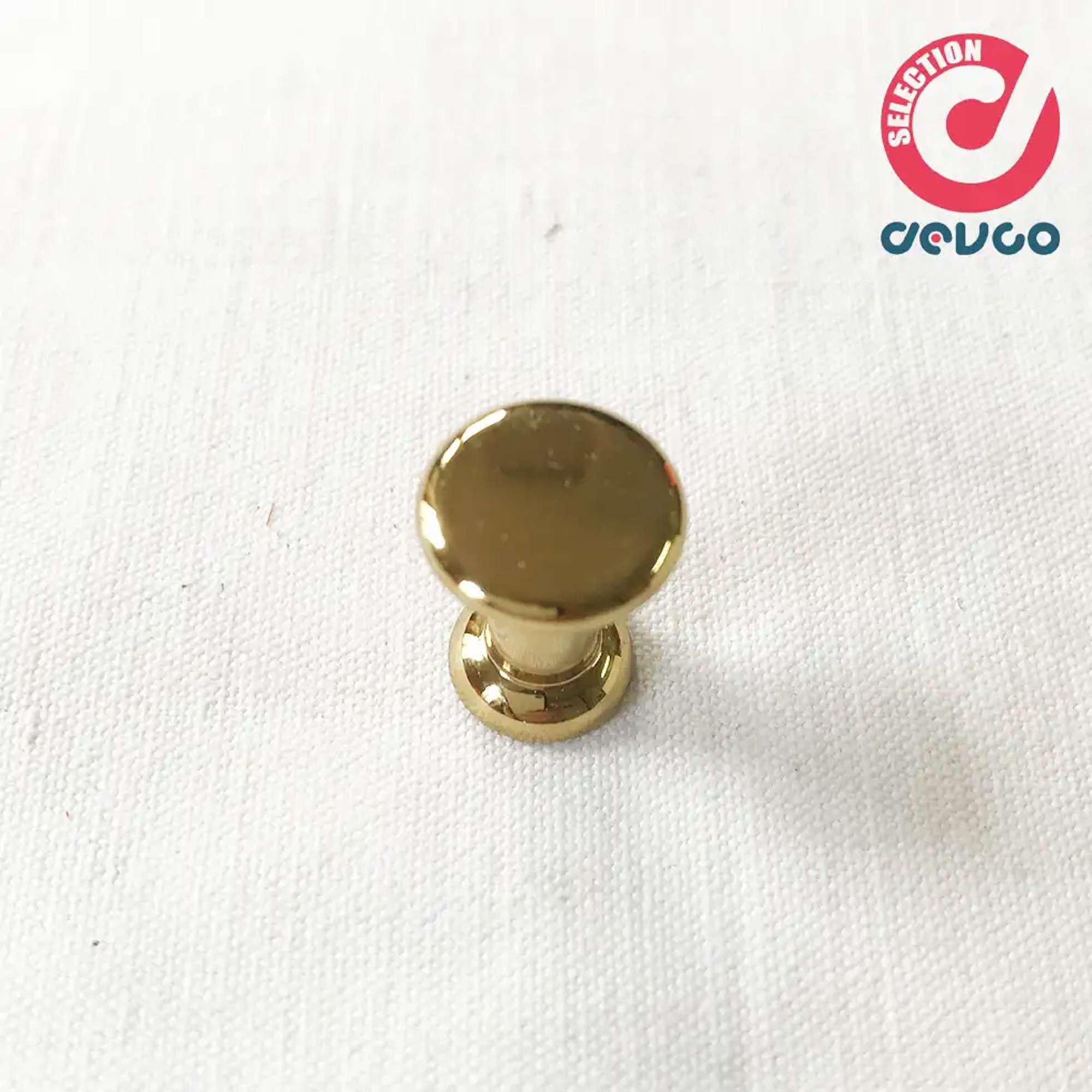 Knob size 17 gold color - Omp Porro - 160