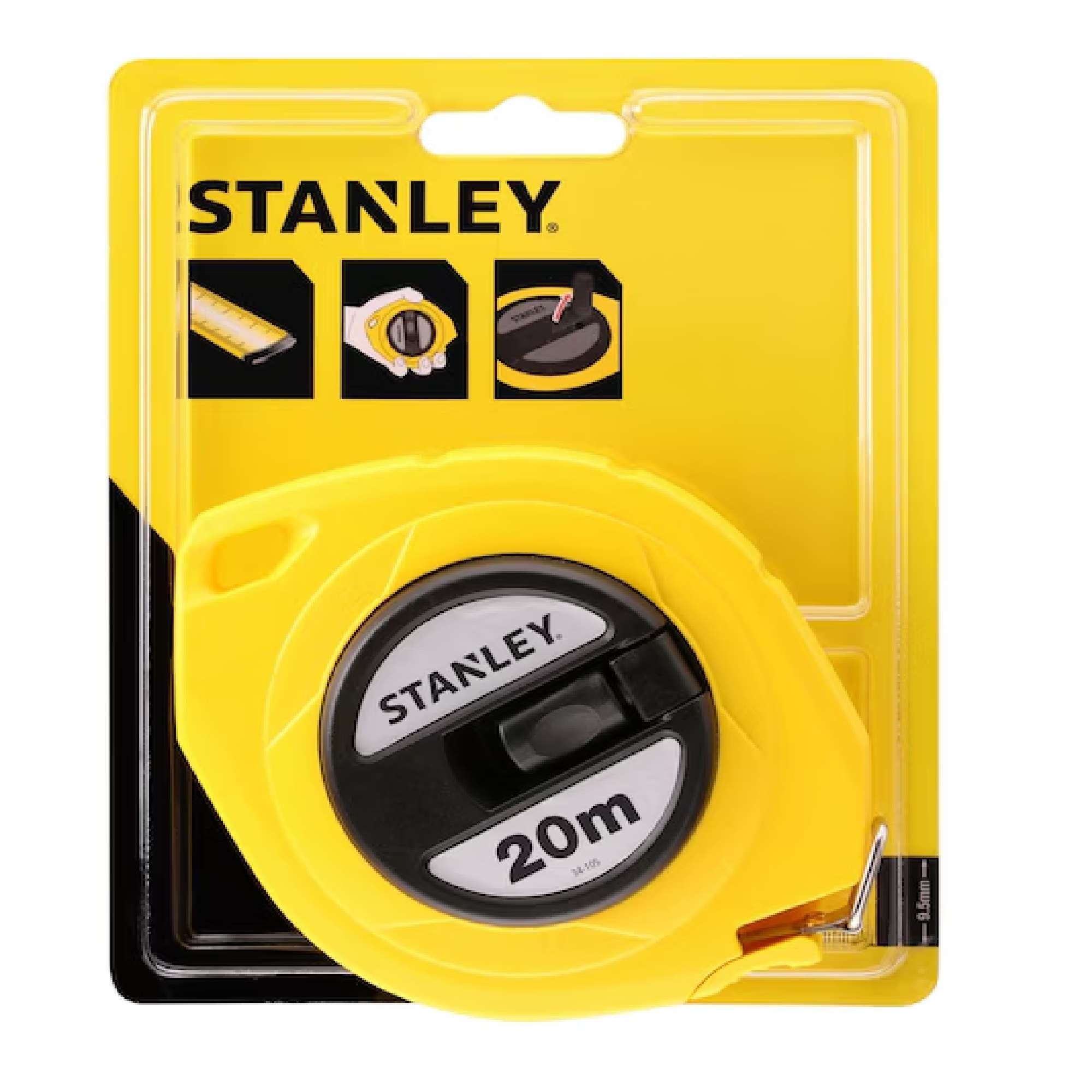 Metric steel tape wheel 20mt - Stanley 34105