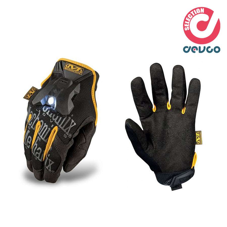 M-PACT Work Gloves with Light - Mechanix Wear - GL3G-05-(010-011)