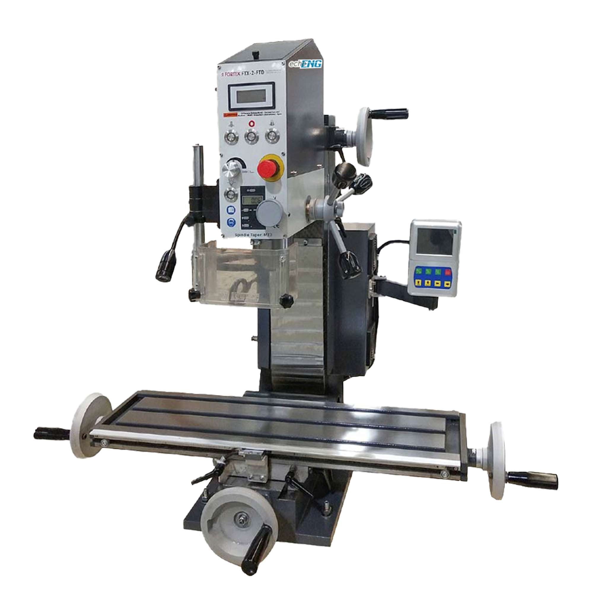 Vertical milling machine FTX-2-FTD - echoENG