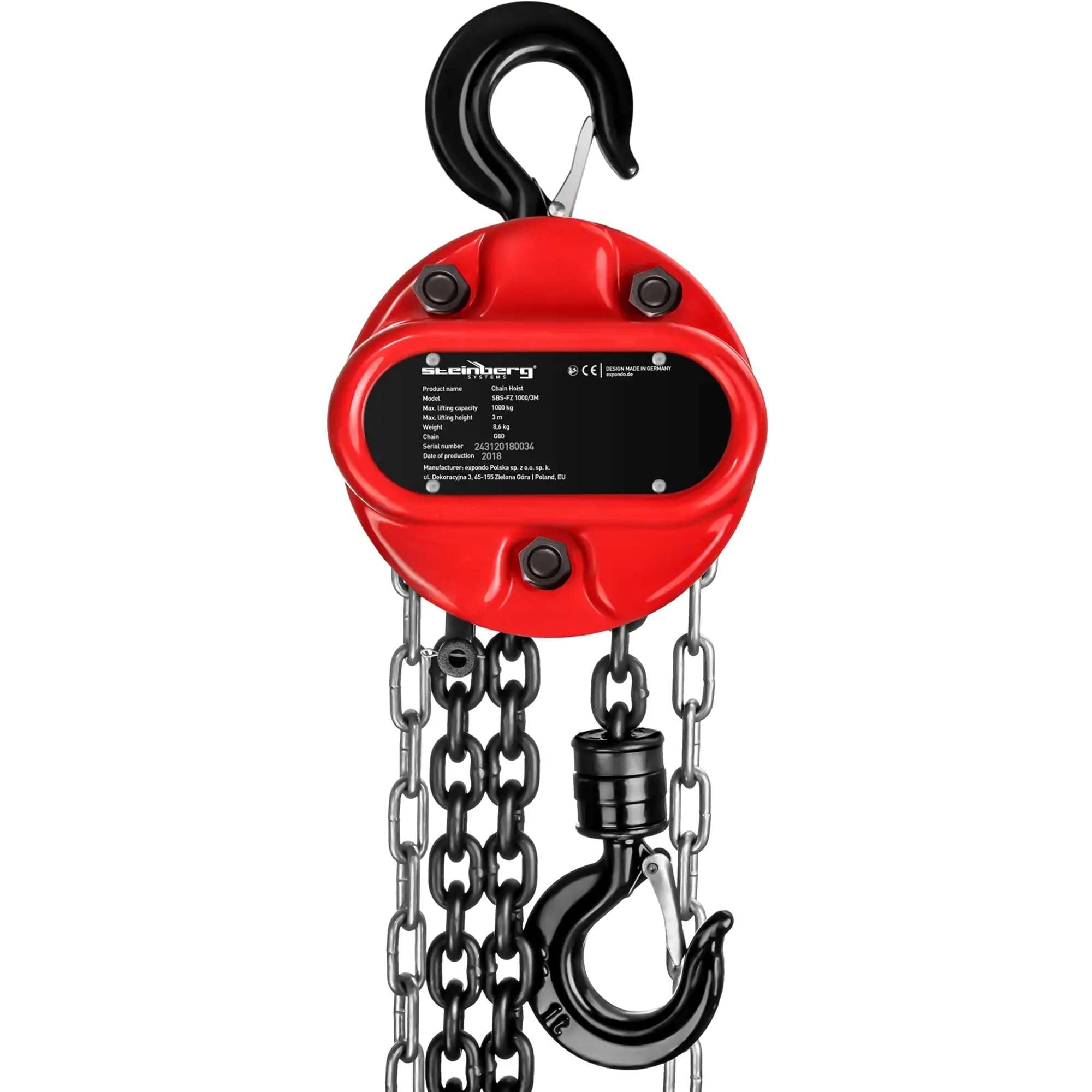 Hoist 5 Tons - STROPS - WL/5000C