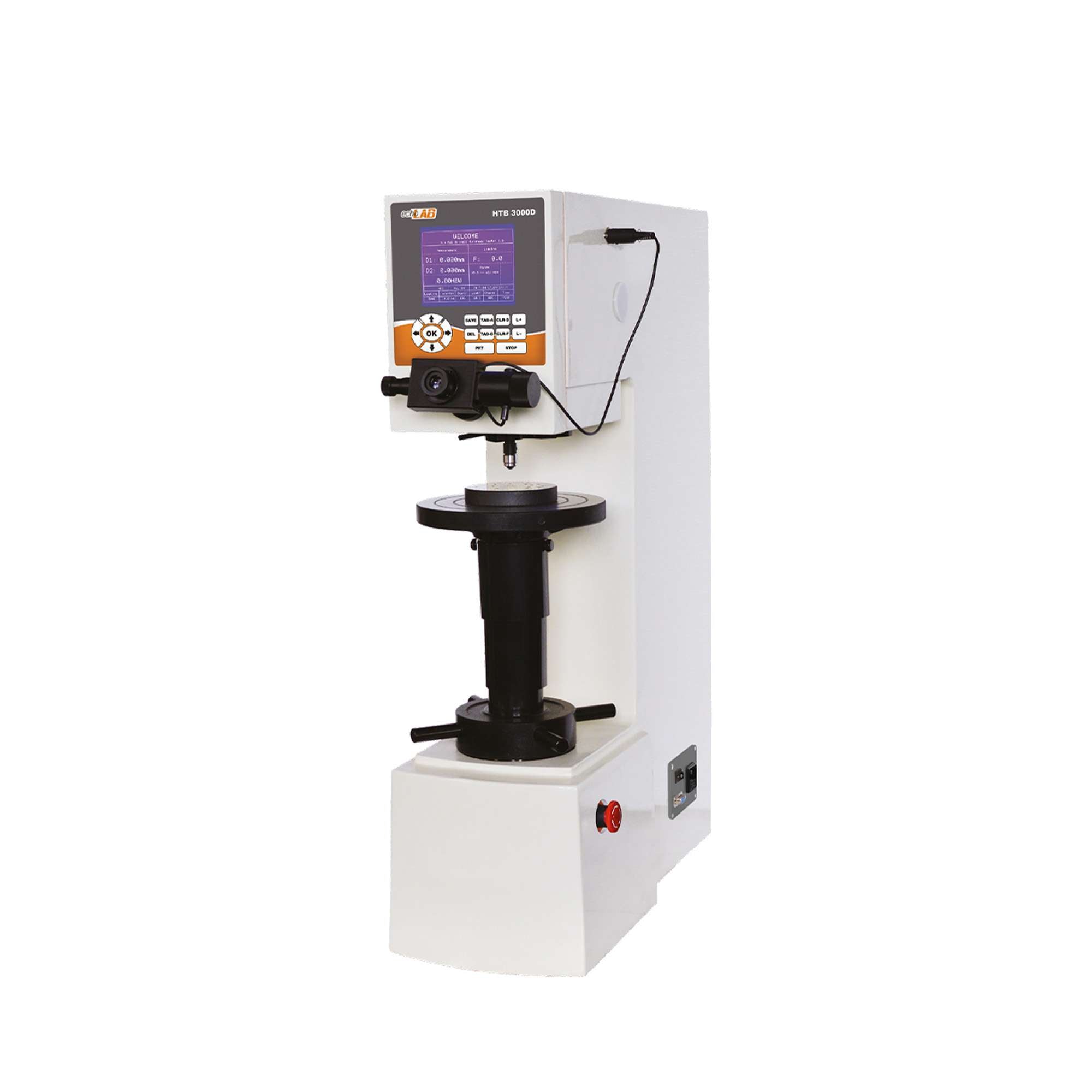 Digital Brinell hardness tester 0.5 accuracy compression sensor - HTB 3000D - echoLAB