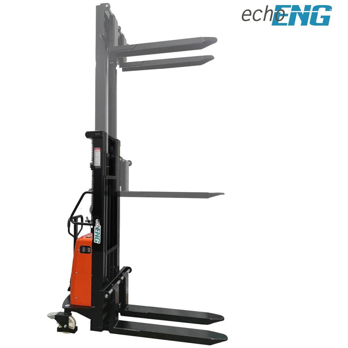 Semi-electric lift truck for pallet 3000mm 1000Kg for europallet - echoENG
