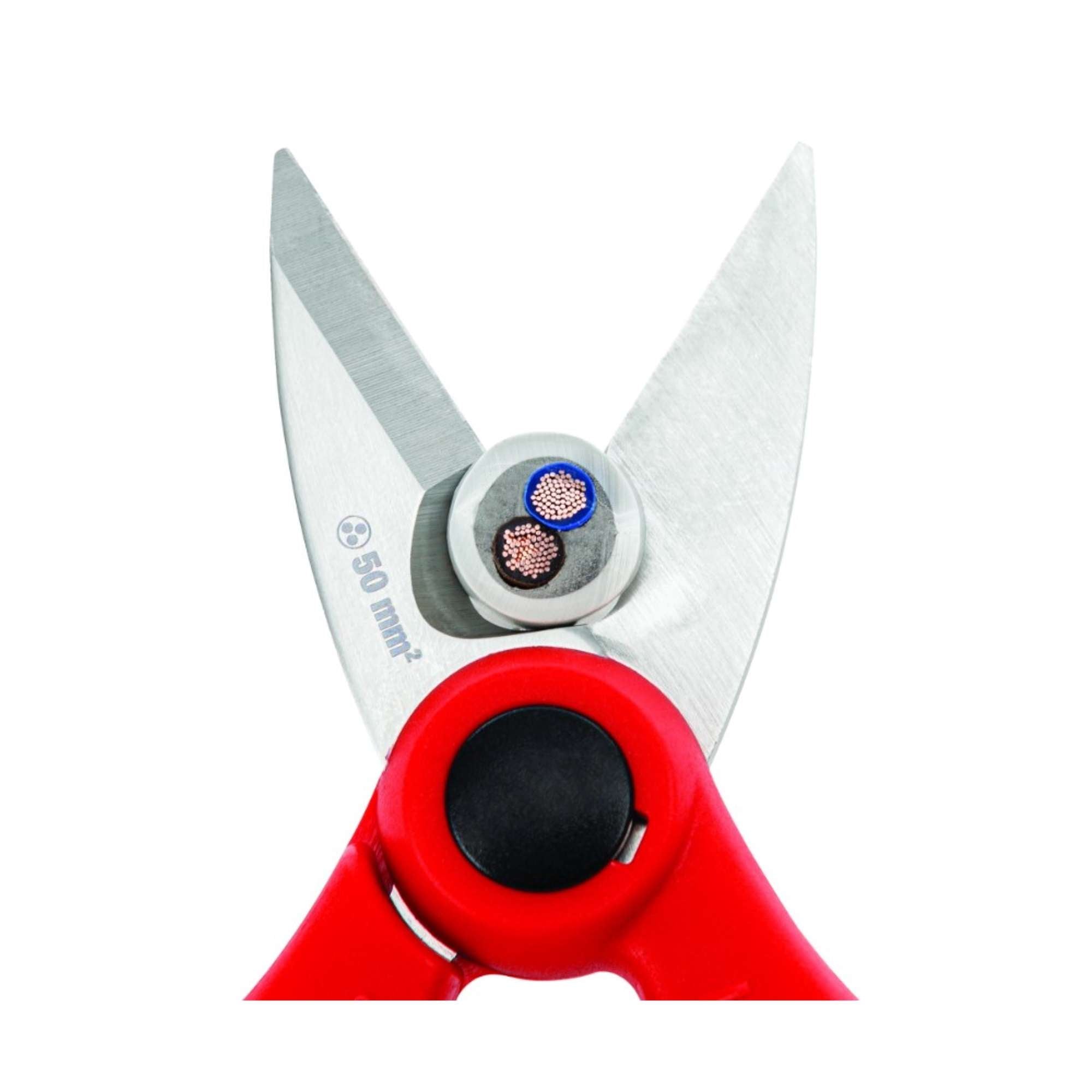 Electrician's scissors, stainless steel blades - Usag 207 D U02070008