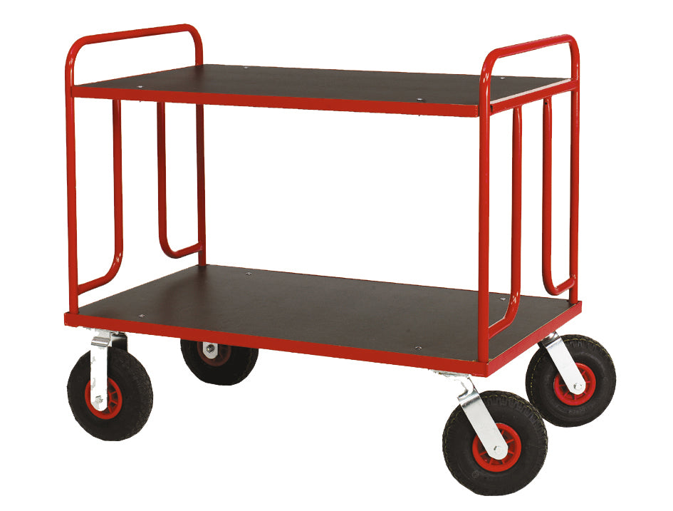 Serie 700 roter Trolley-Untersteller 760x700x25mm - Kongamek