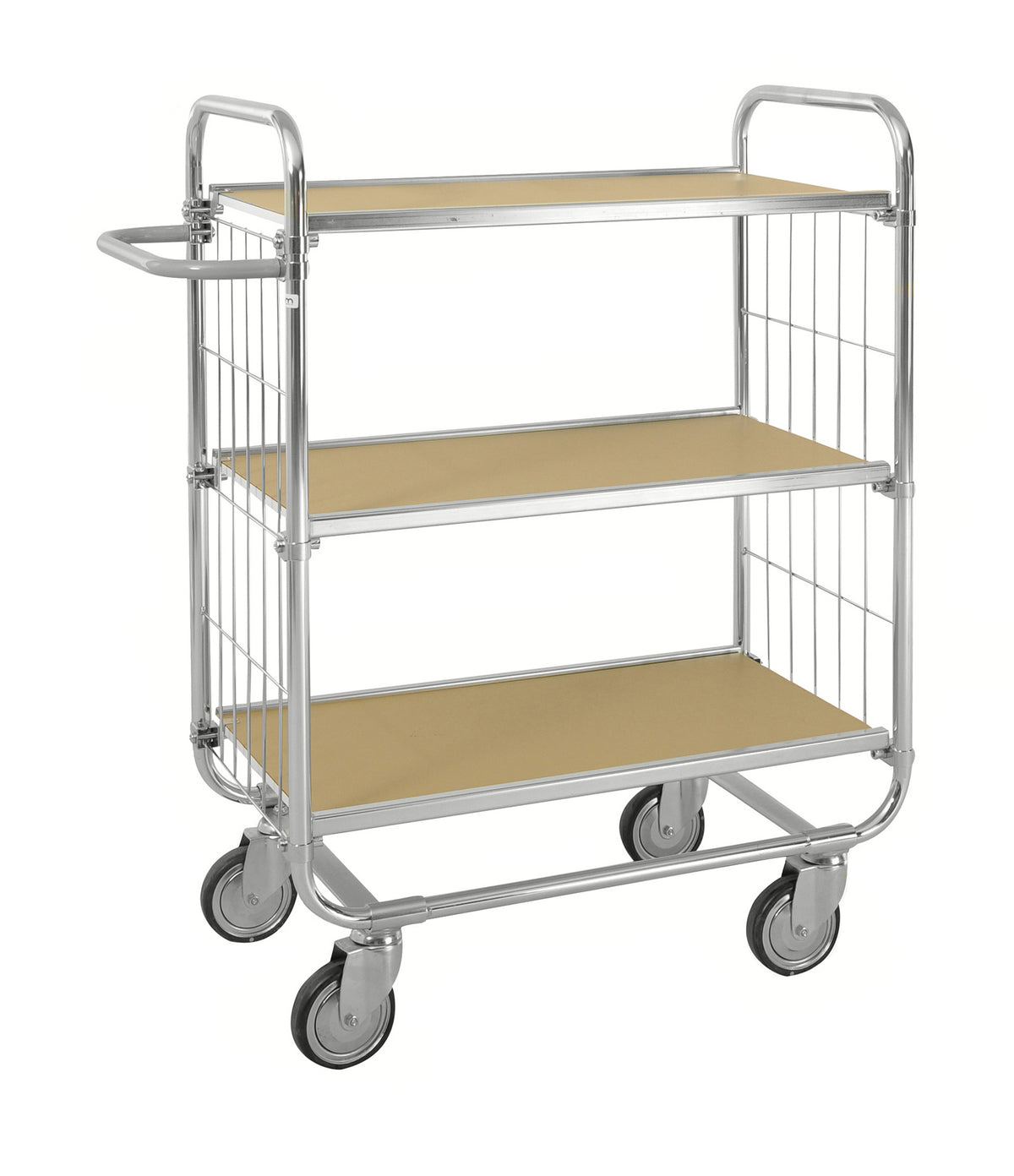 ESD-Regalwagen mit flexiblen Ablagen 815x470x1120mm - Kongamek