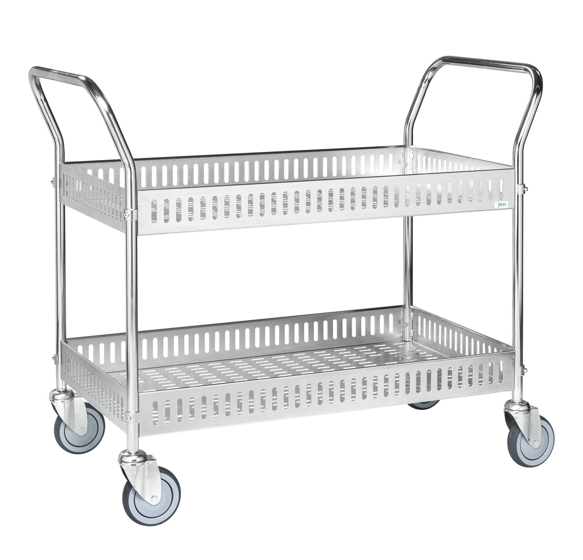 Tischwagen mit Kante und Bremse 1130 x 550 x 940 Tragkraft 250Kg - Kongamek