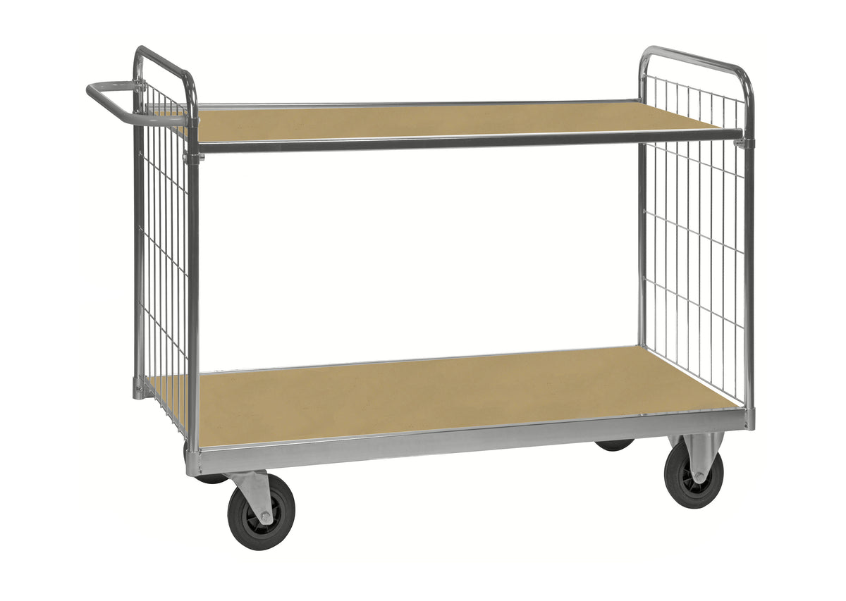 ESD-geführte Regale mit 2 Einlegeböden L x B x H 1590 x 650 x 1025mm - Kongamek