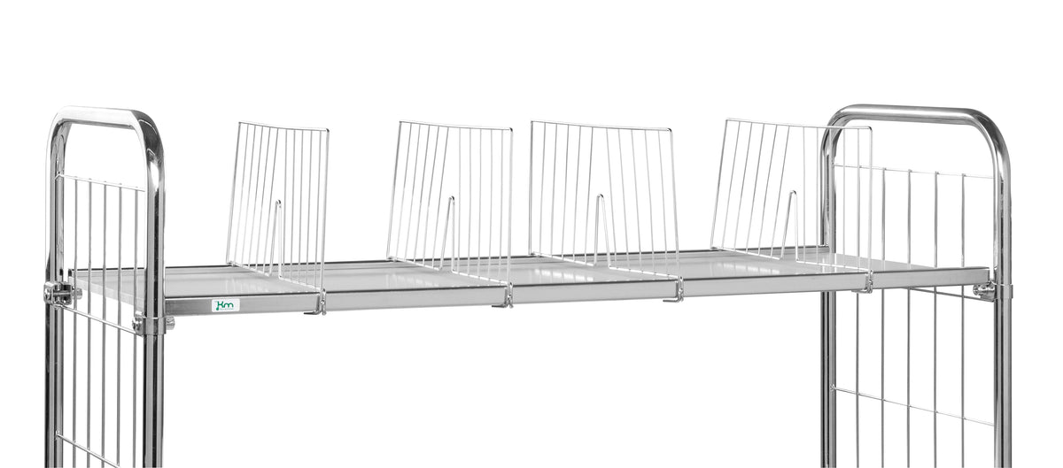Trennshelf 8000er-Serie 435x51x200mm elektrogallvanisiert - Kongamek