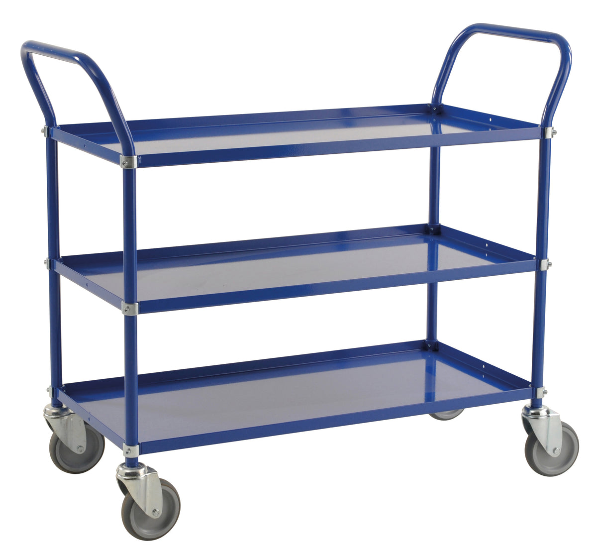 Light Shelf Trolley 3 Ebenen Blau - KM4148-BB Kongamek