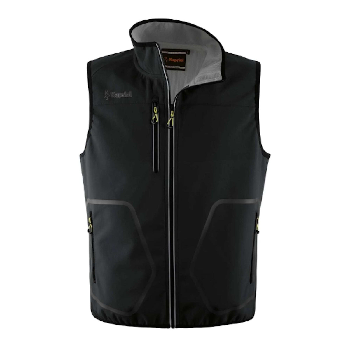Gilet tech black/silver SIZE. (L - M - XL - XXL) - Kapriol