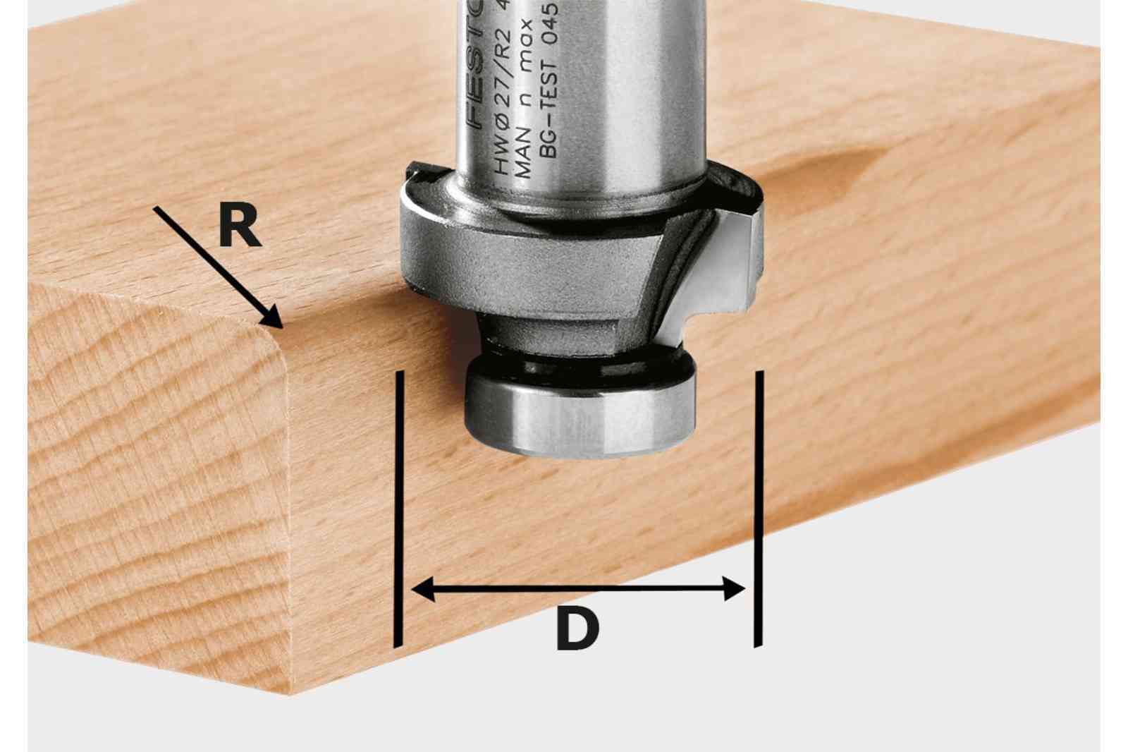HW concave radius cutter R3-OFK 500 490093