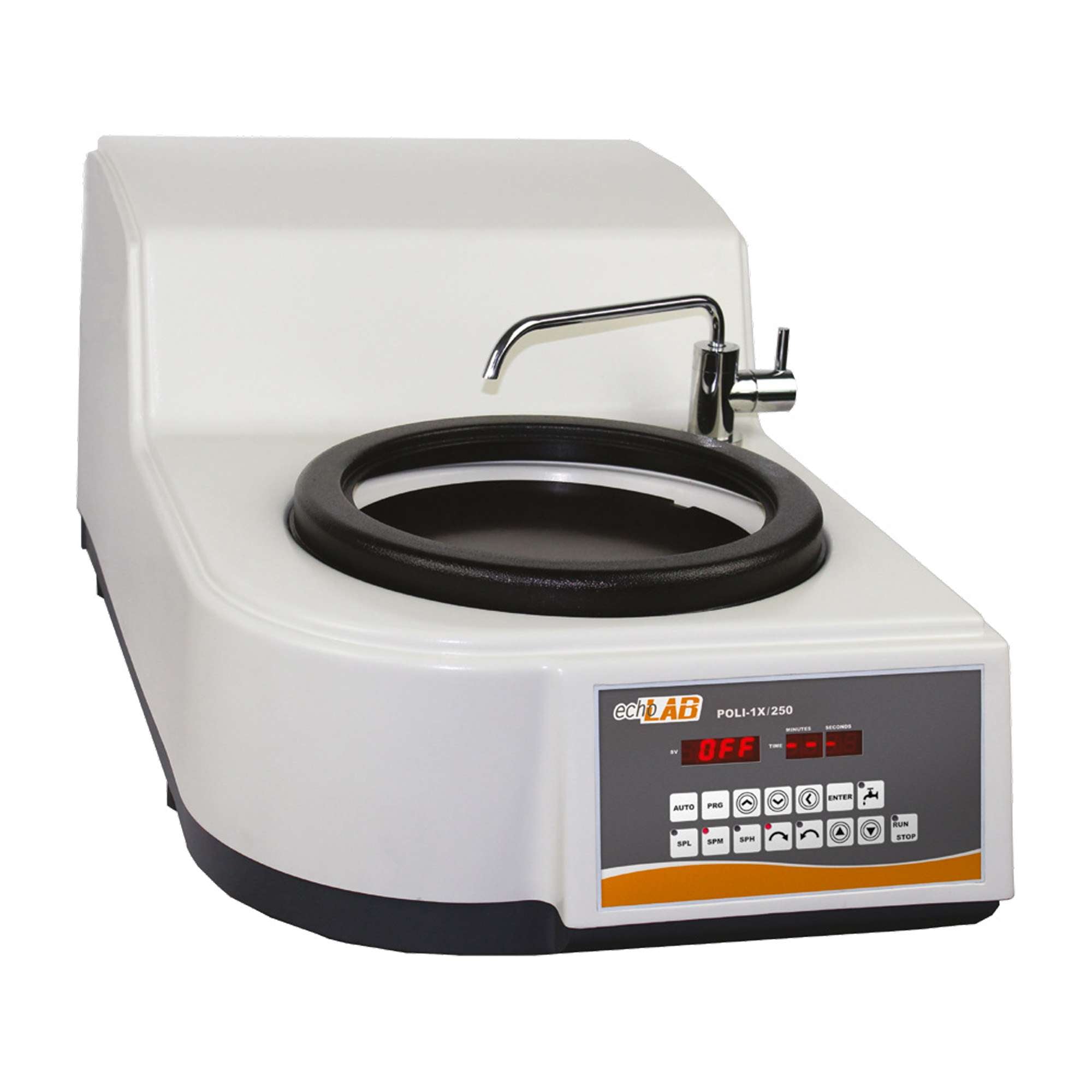 Manual grinding/polishing machine double and single plate  250mm - POLI-X- echoLAB