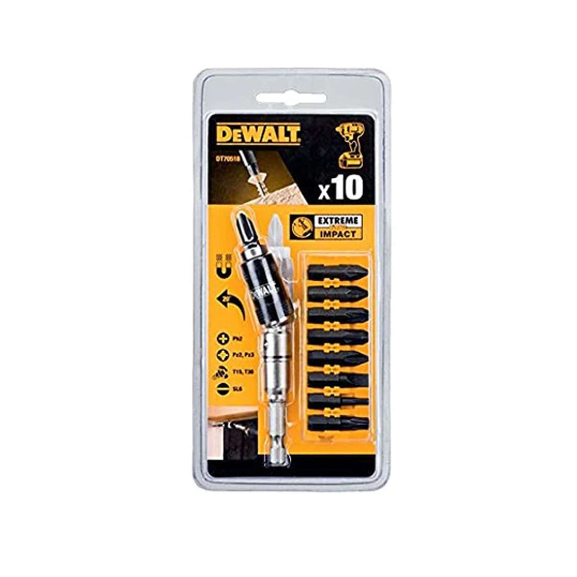 Screwdriver set DEWALT 10 pc. Dt70518-qz